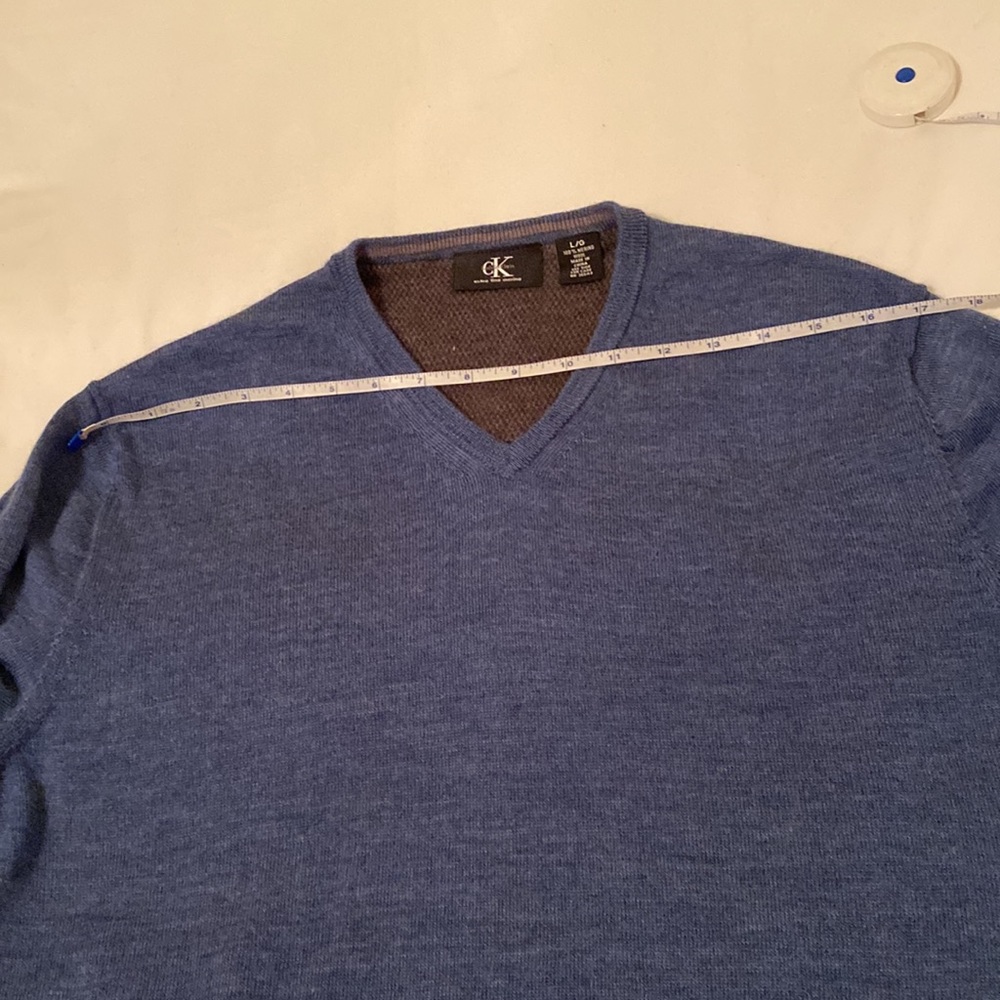 Calvin Klein Extra Fine Merino size L/G Made in China